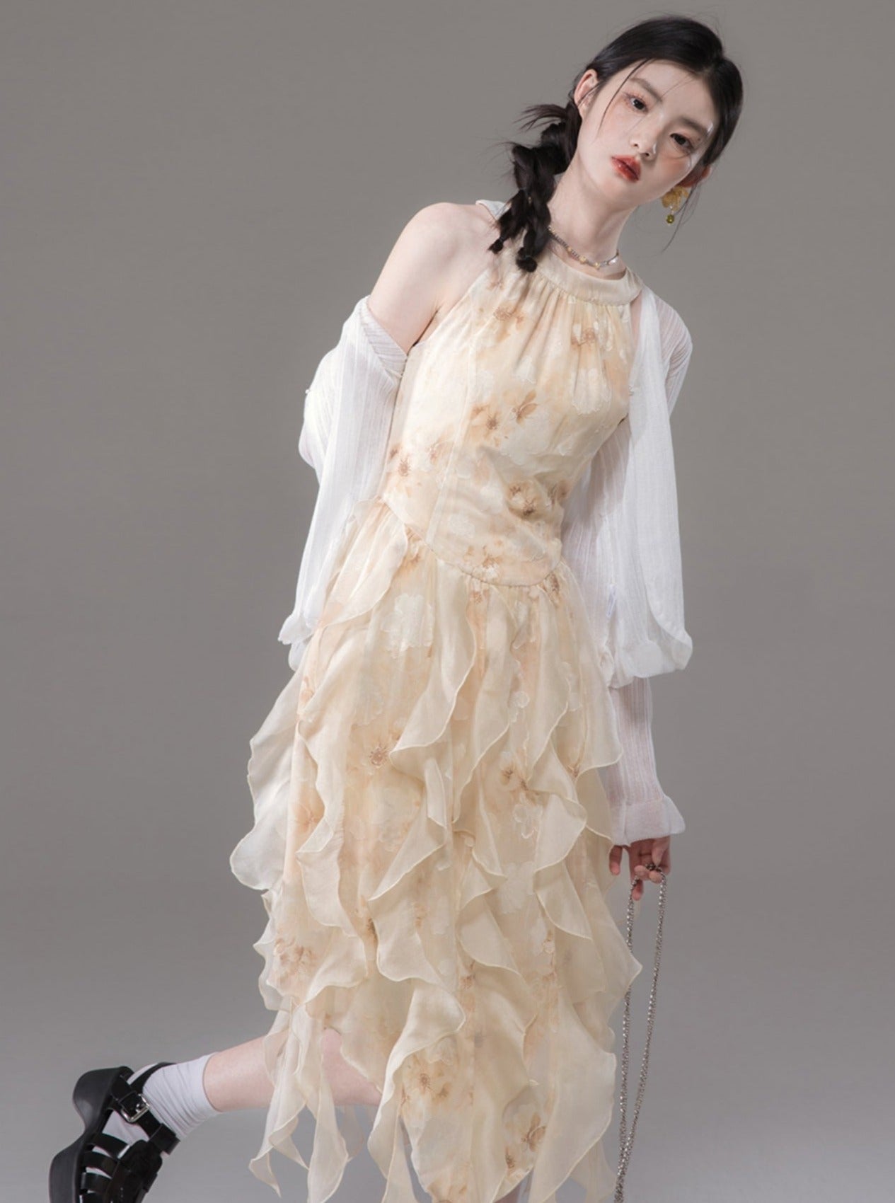 Jacquard Dream Streamer Dress