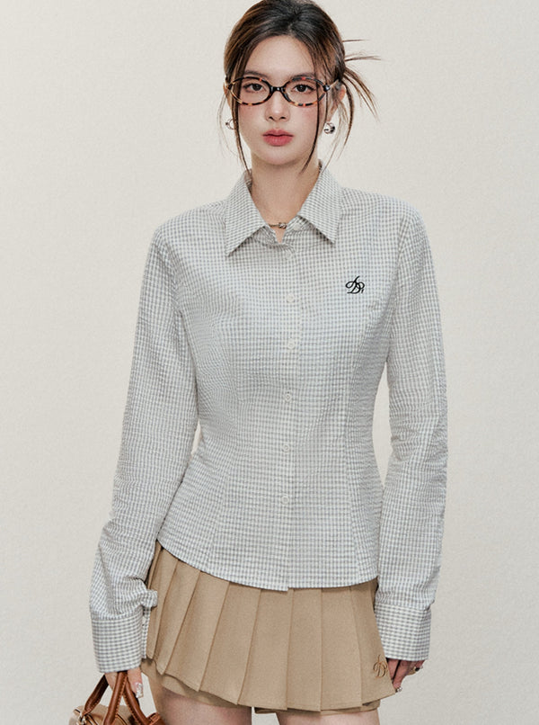 Striped Long-Sleeved Shirt