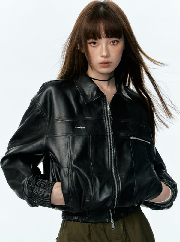 American Retro Design Sense Loose Jacket