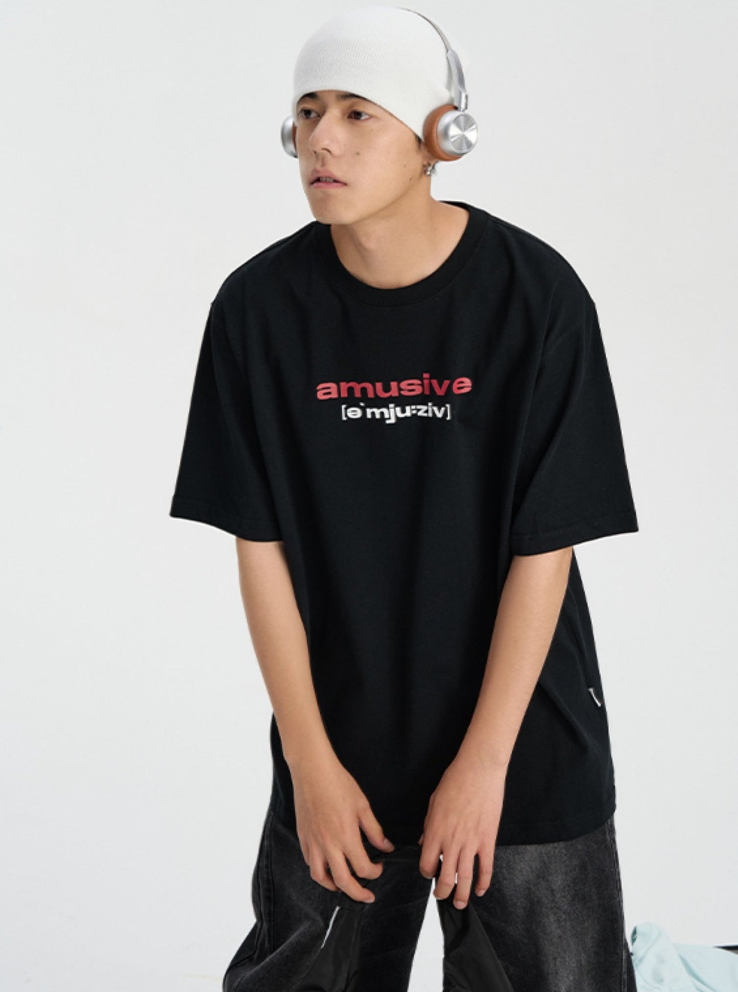 Loose Street Print T-Shirt