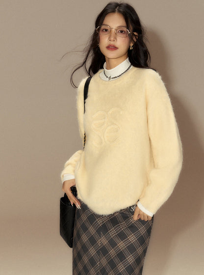 Big Logo Tassel Sweater