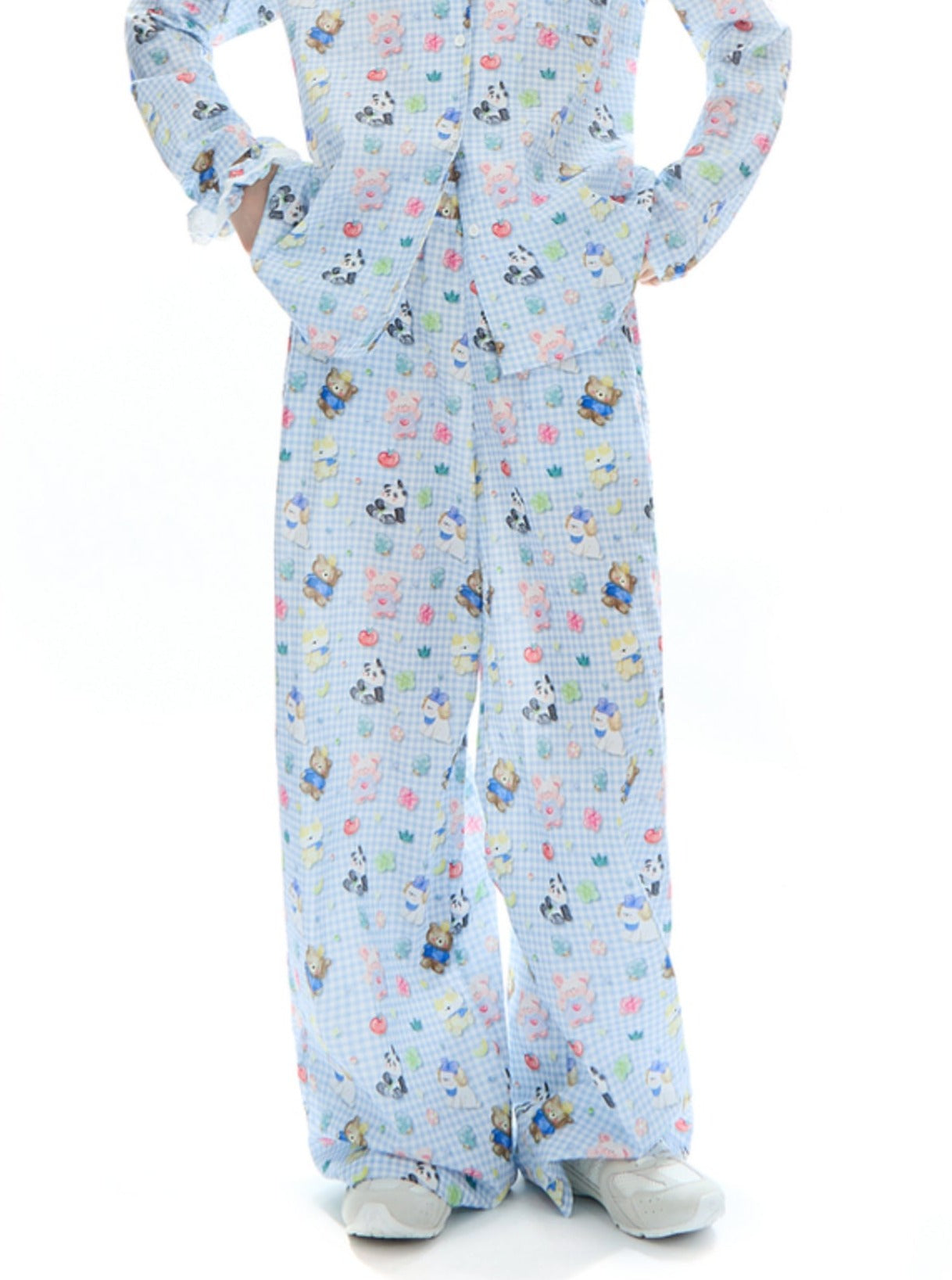 Sleepy Bear Puppy Pajamas Set-Up