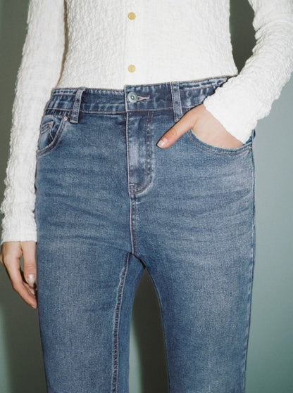 Slim Flare Jeanshose