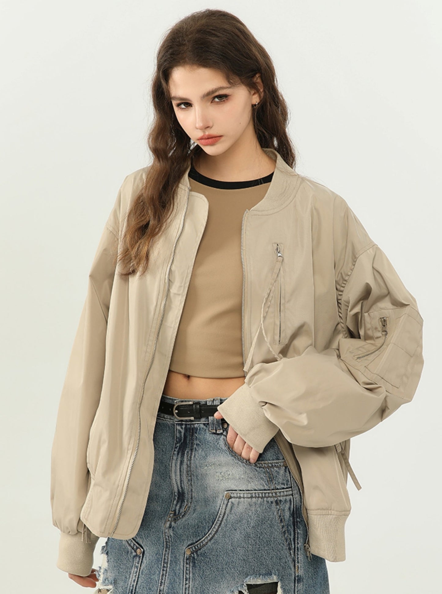 American Casual Baseball Bomber Jacket