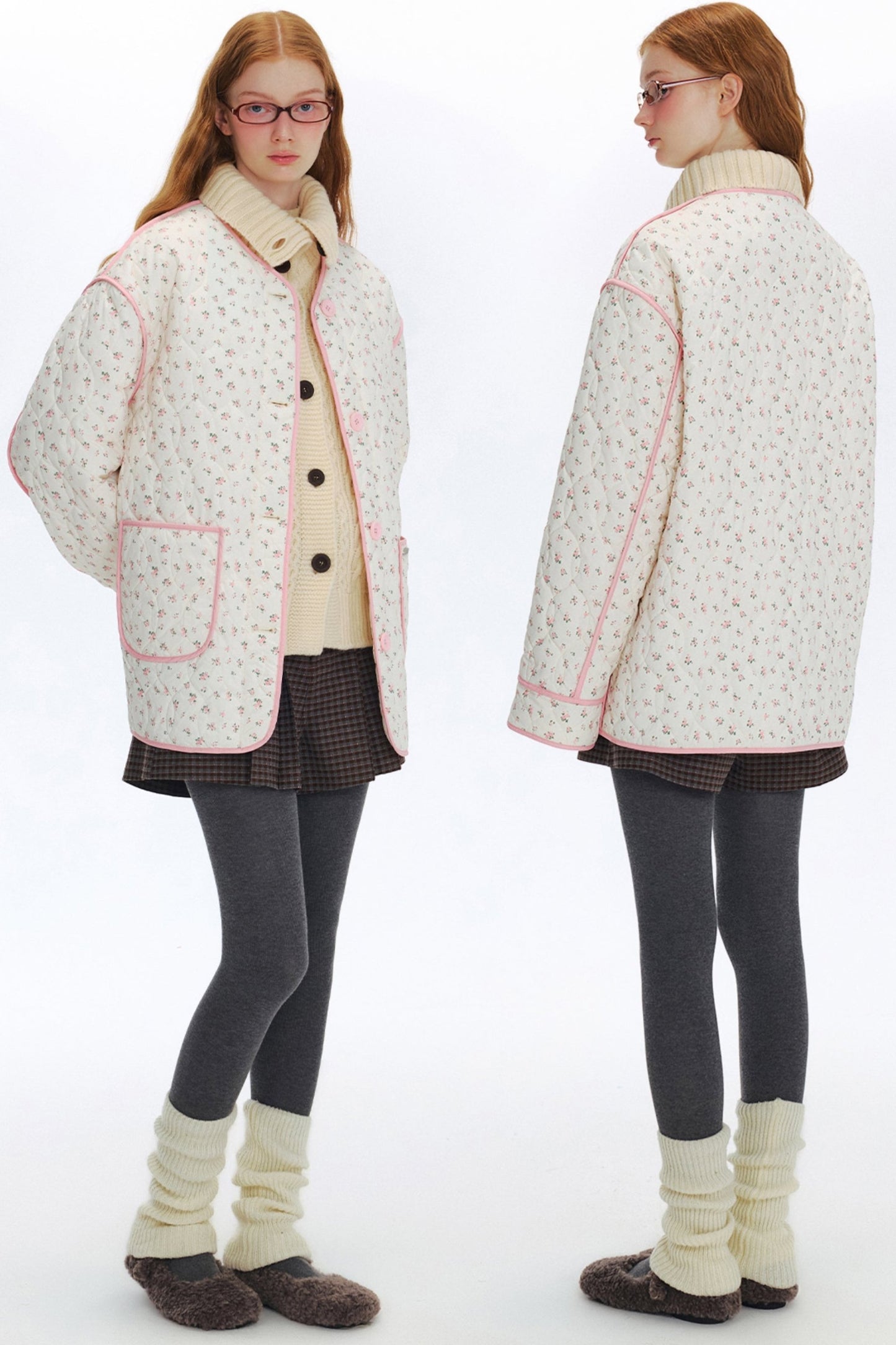 Abenteuer Lilliputia Floral Baumwolljacke 