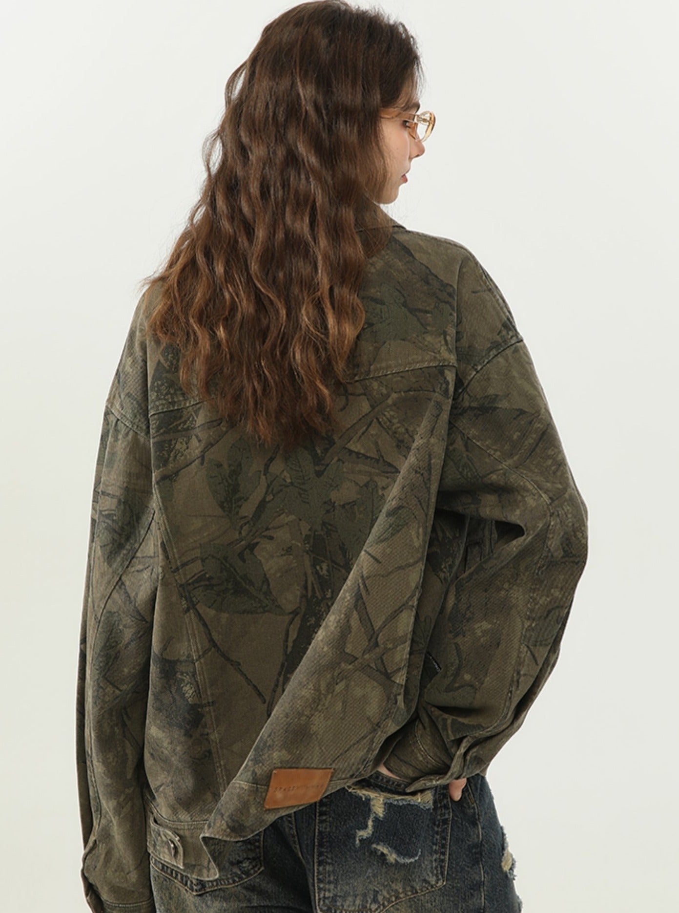 American Camouflage Denim Jacket