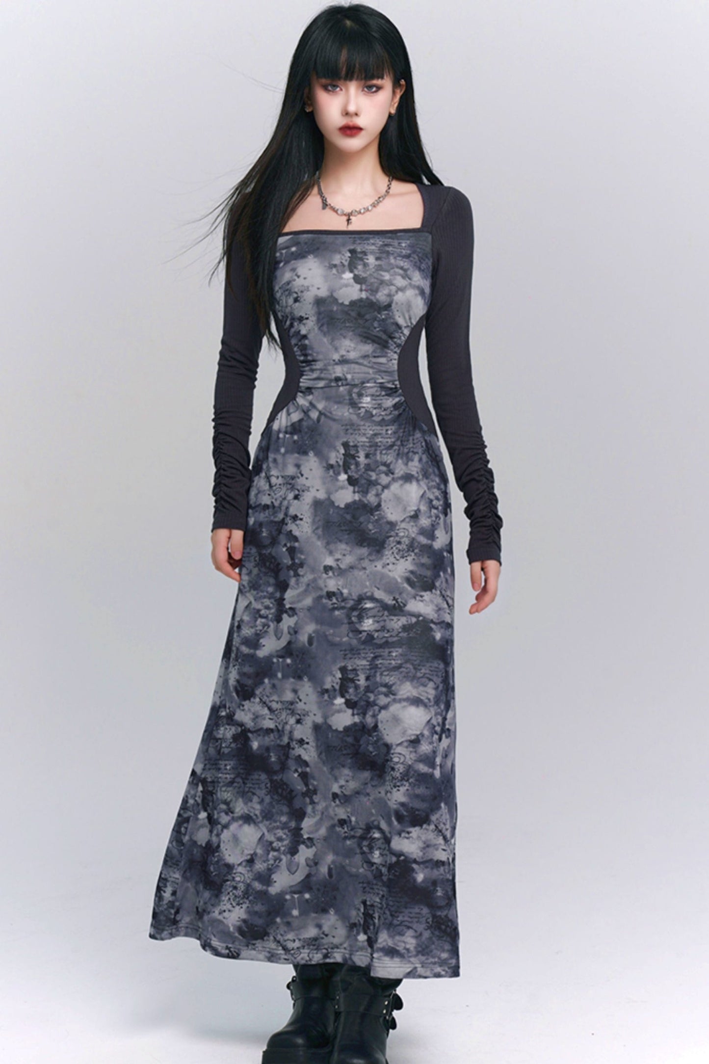Unique Cold Design Chinese Dress