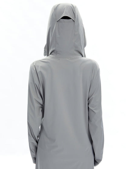 Full-Body UV Protection Cardigan Coat
