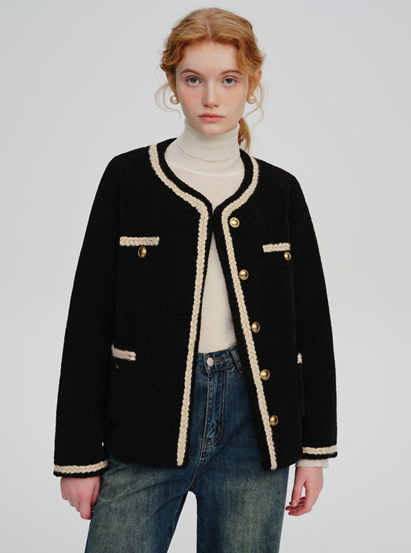 fragrance coat female thickened jacket