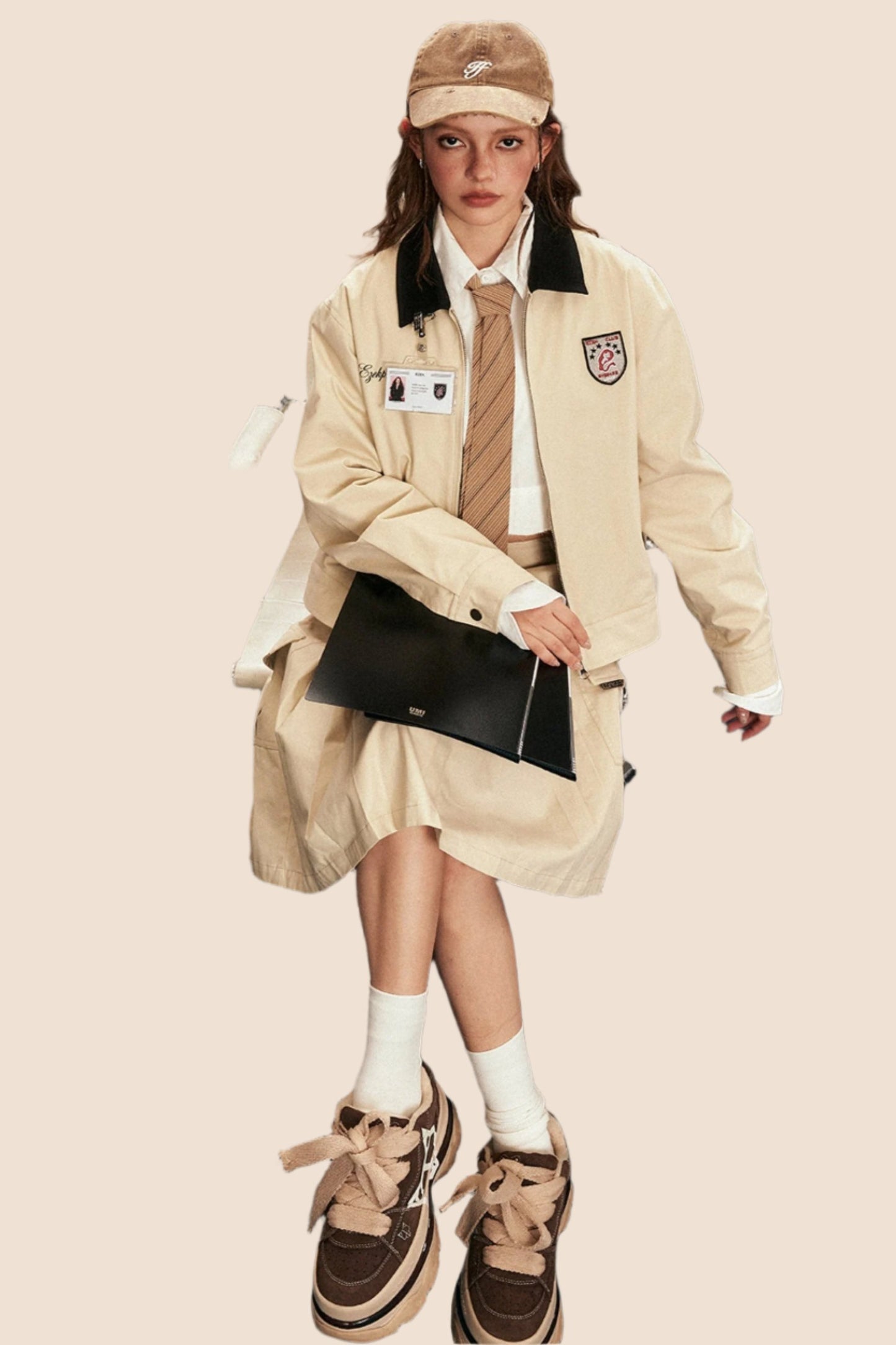 American College Jacket Two-Piece Set-Up