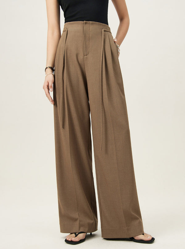Straight Leg Casual Pants