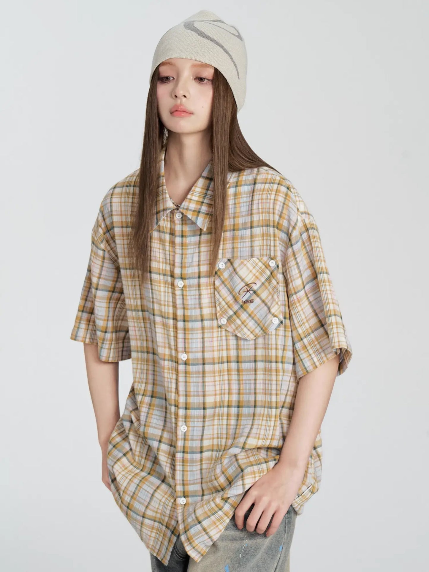 Detachable Pocket Hip-Hop Shirt