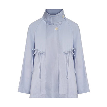 Morning Mist Cotton Bow Jacket