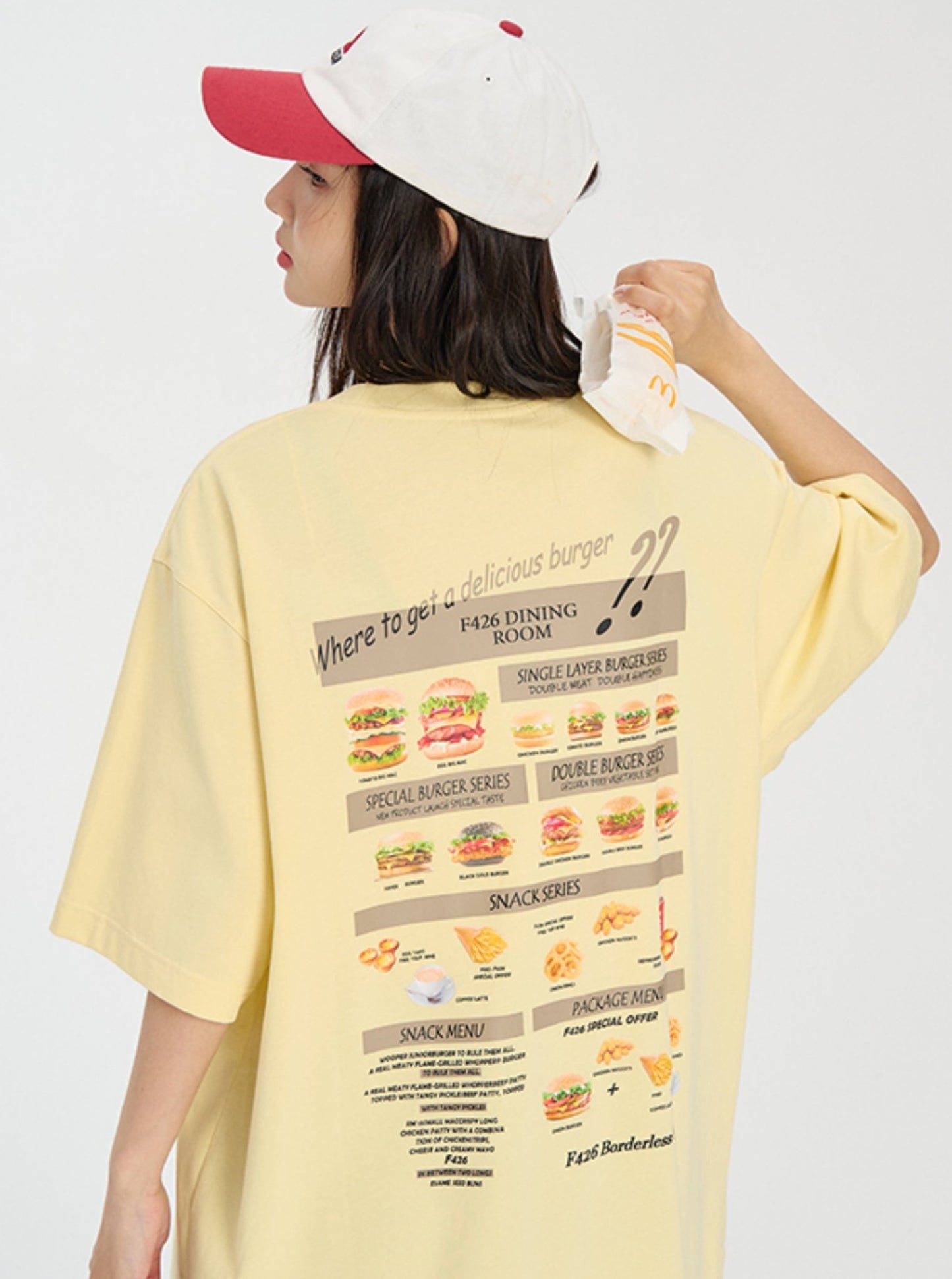 Fun Hamburger Couple T-Shirt