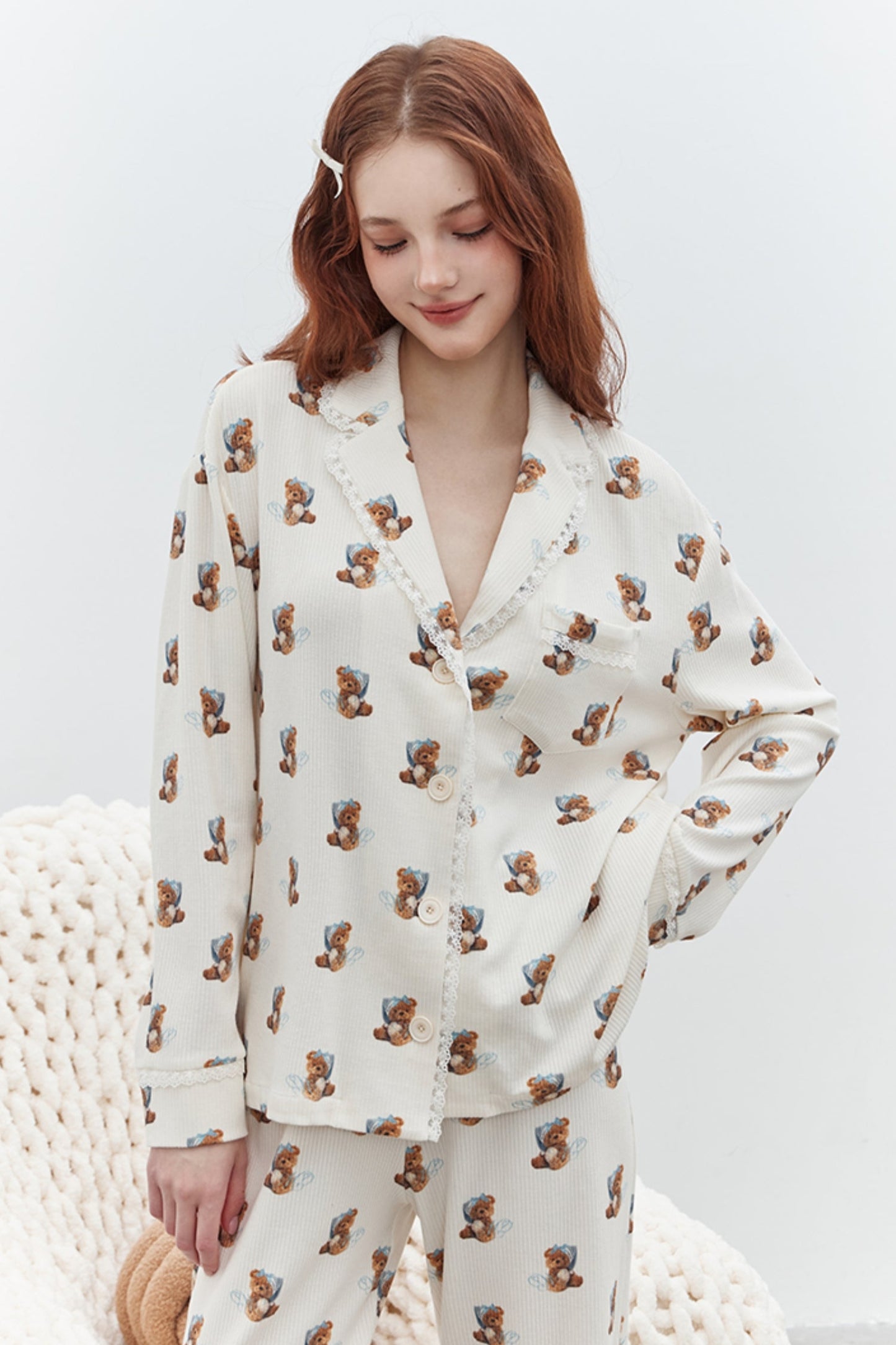 Bear Holiday Lounge Set