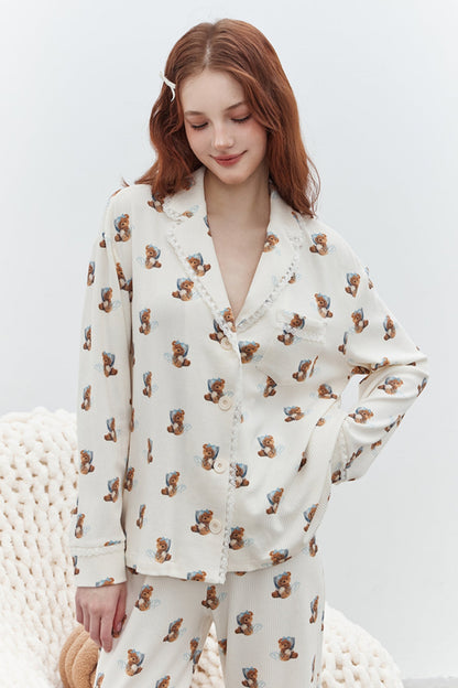 Bear Holiday Lounge Set