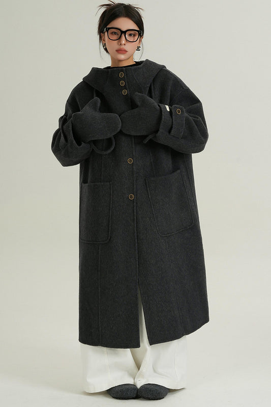 Double-Faced Cape Glove Coat