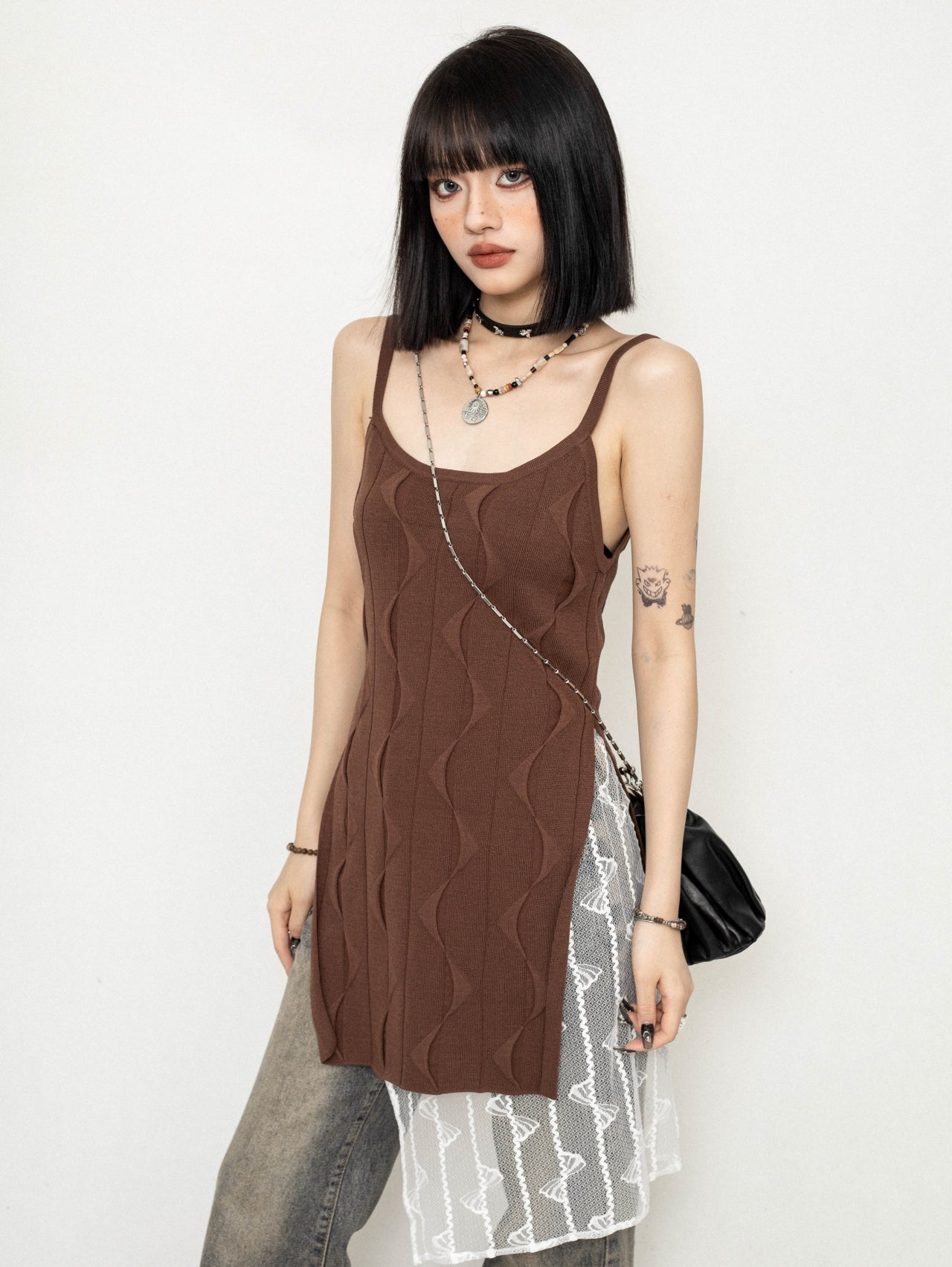 Layered Design Camisole Top