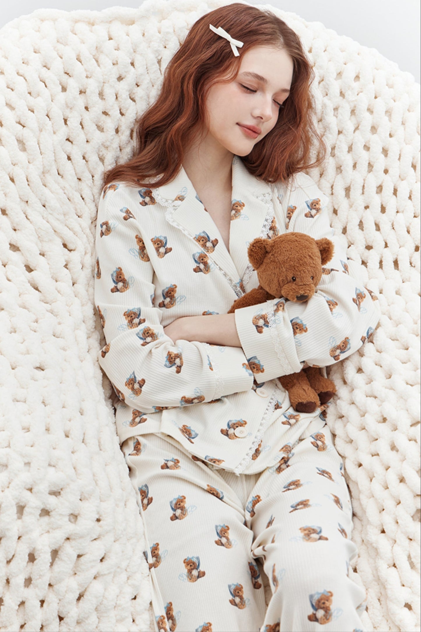 Bear Holiday Lounge Set