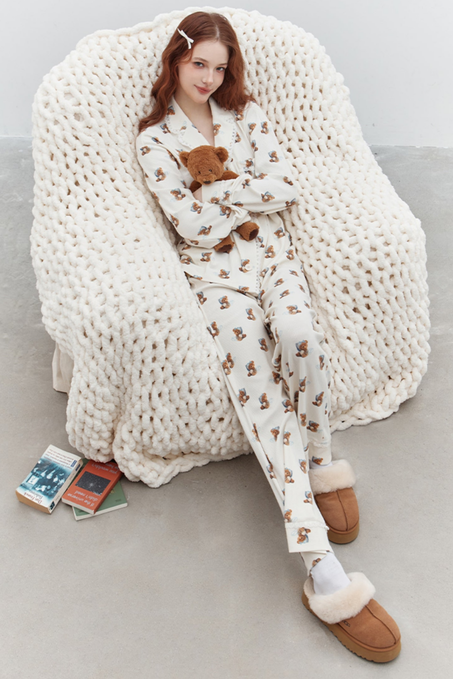 Bear Holiday Lounge Set