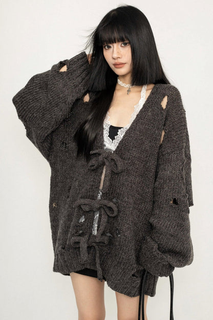 Korean Piercing atmospire Cardigan