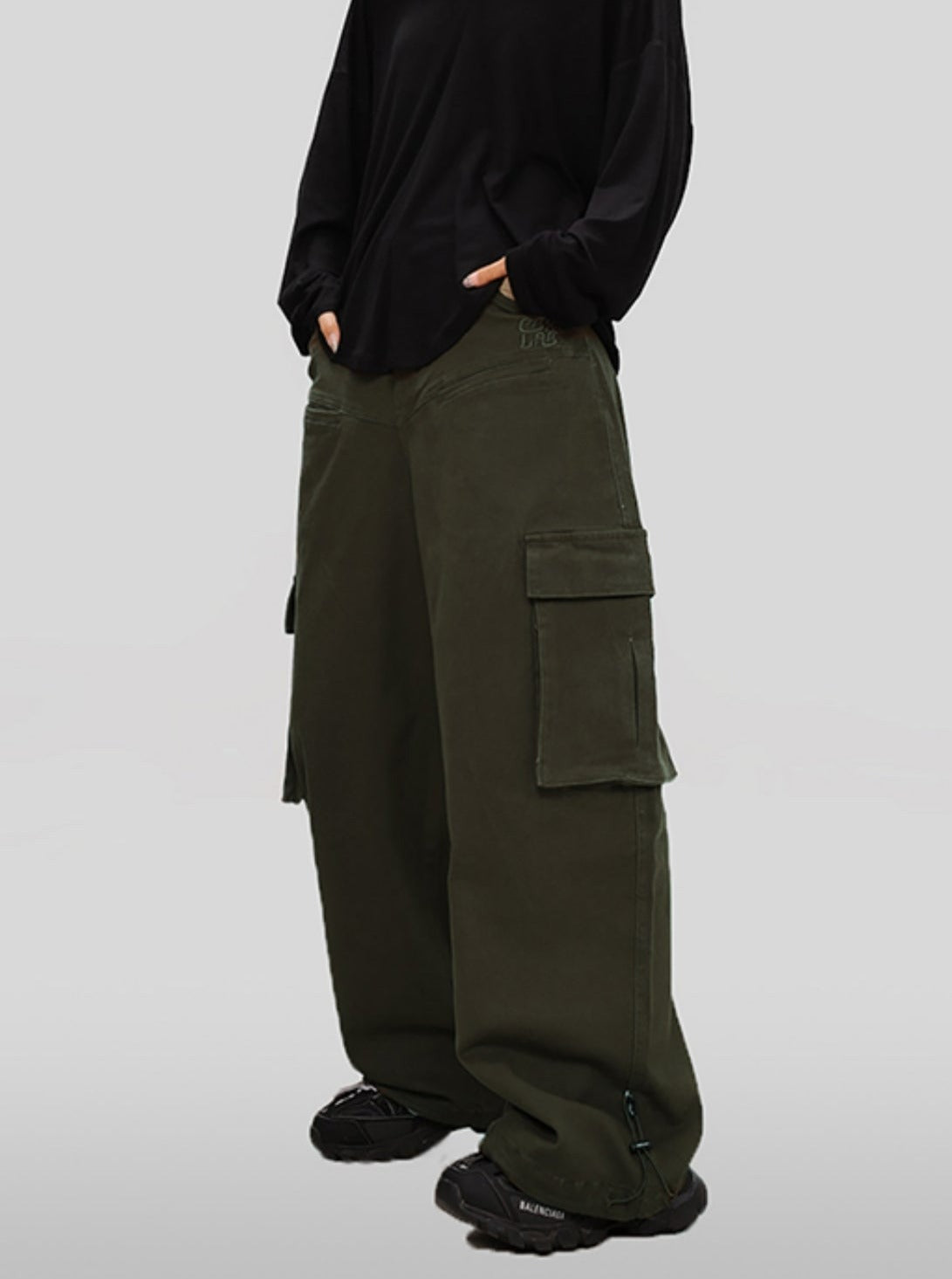 Scimitar Cargo Pants Hip-Hop Retro Pants