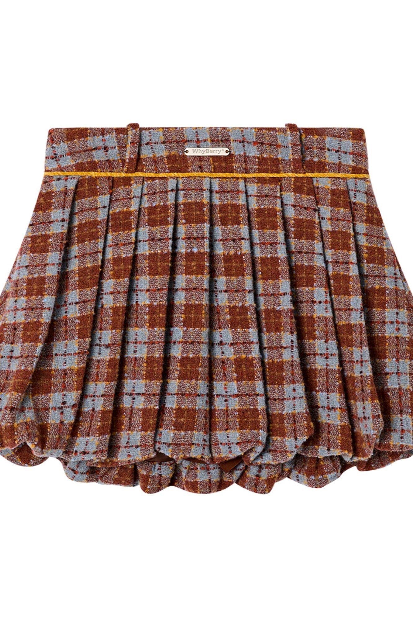 SweetHeart Killer CHECK TWEED SKIRT