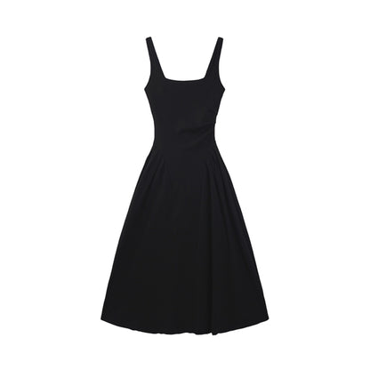 Chic Halter Neck Black Dress