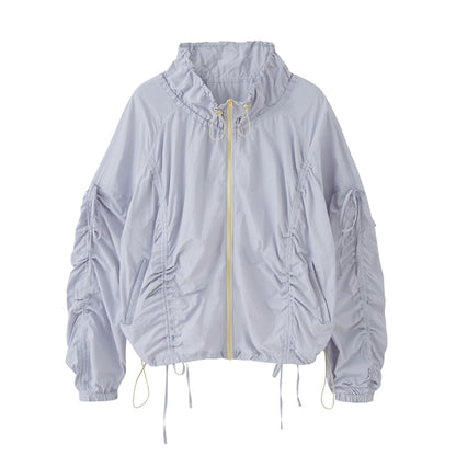 Versatile Color-Block Jacket Skirt Set-Up