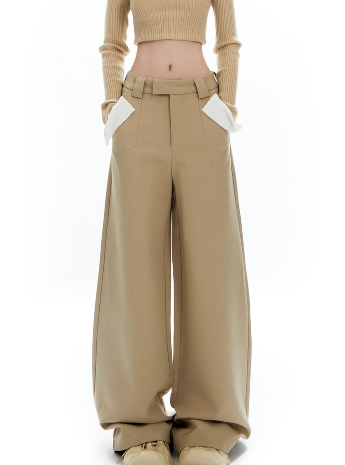 Retro Straight Leg Stackable Pants