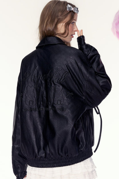 American Retro Lace Up Jacket