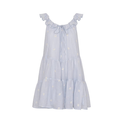 Ruffled A-Line Dress