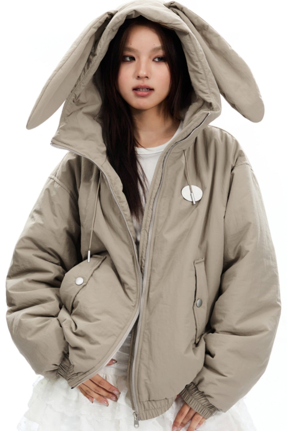 Short Loose Rabbit Ears Jacket – UrbanSheek