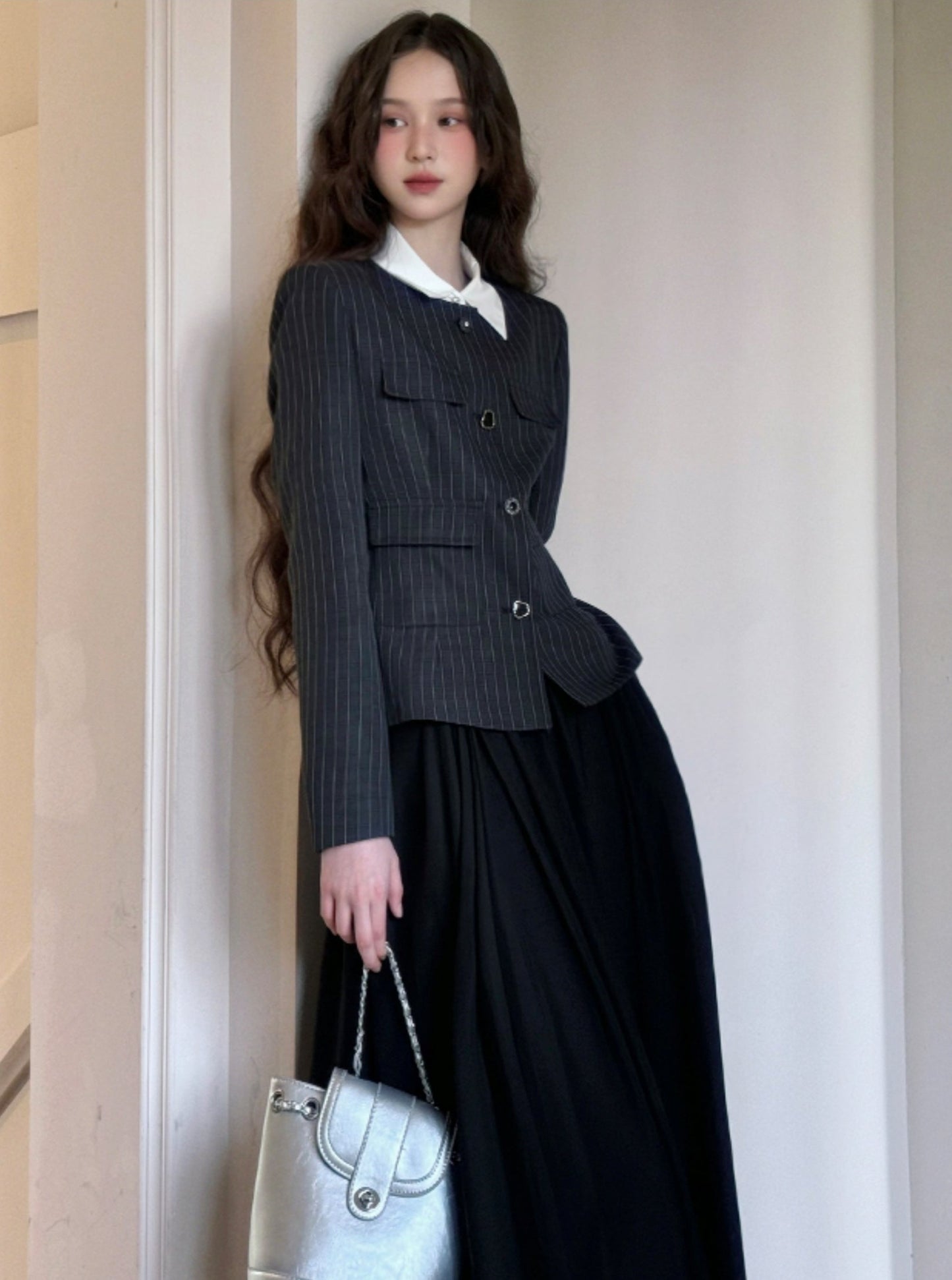 French Hepburn Midi Skirt