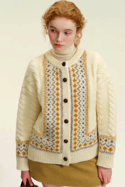 Soft Nordic Wool Cardigan