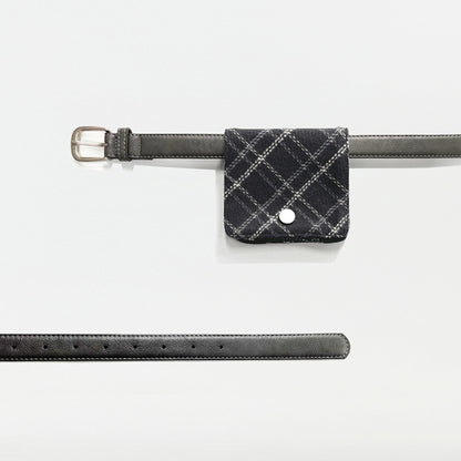 Versatile Plaid Skirt