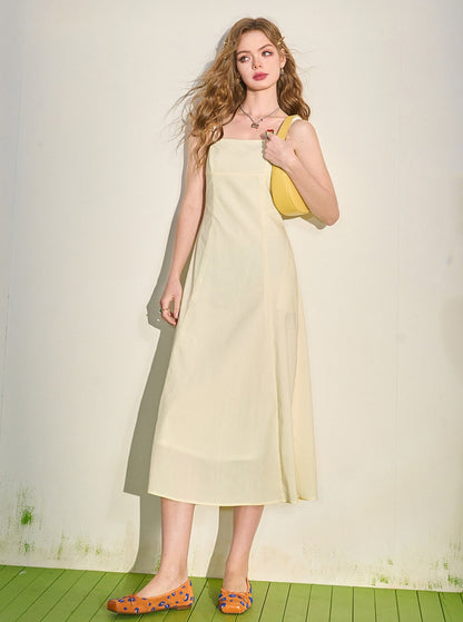 Temperament Kleid mit Cinch-Taille