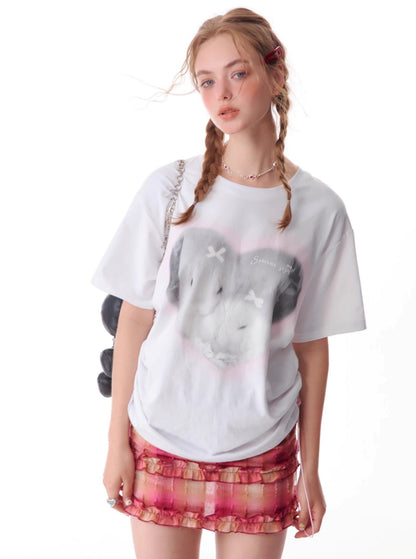 Love Bunny Drawstring T-Shirt