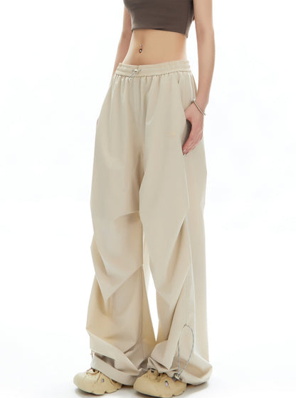 Mountaineering Loose Wide-Leg Cargo Pants