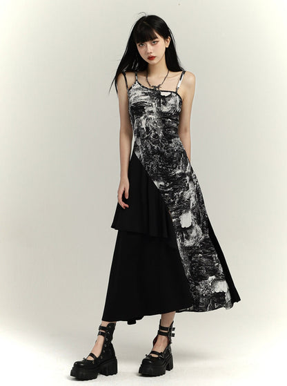 Chinese Suspender Dress