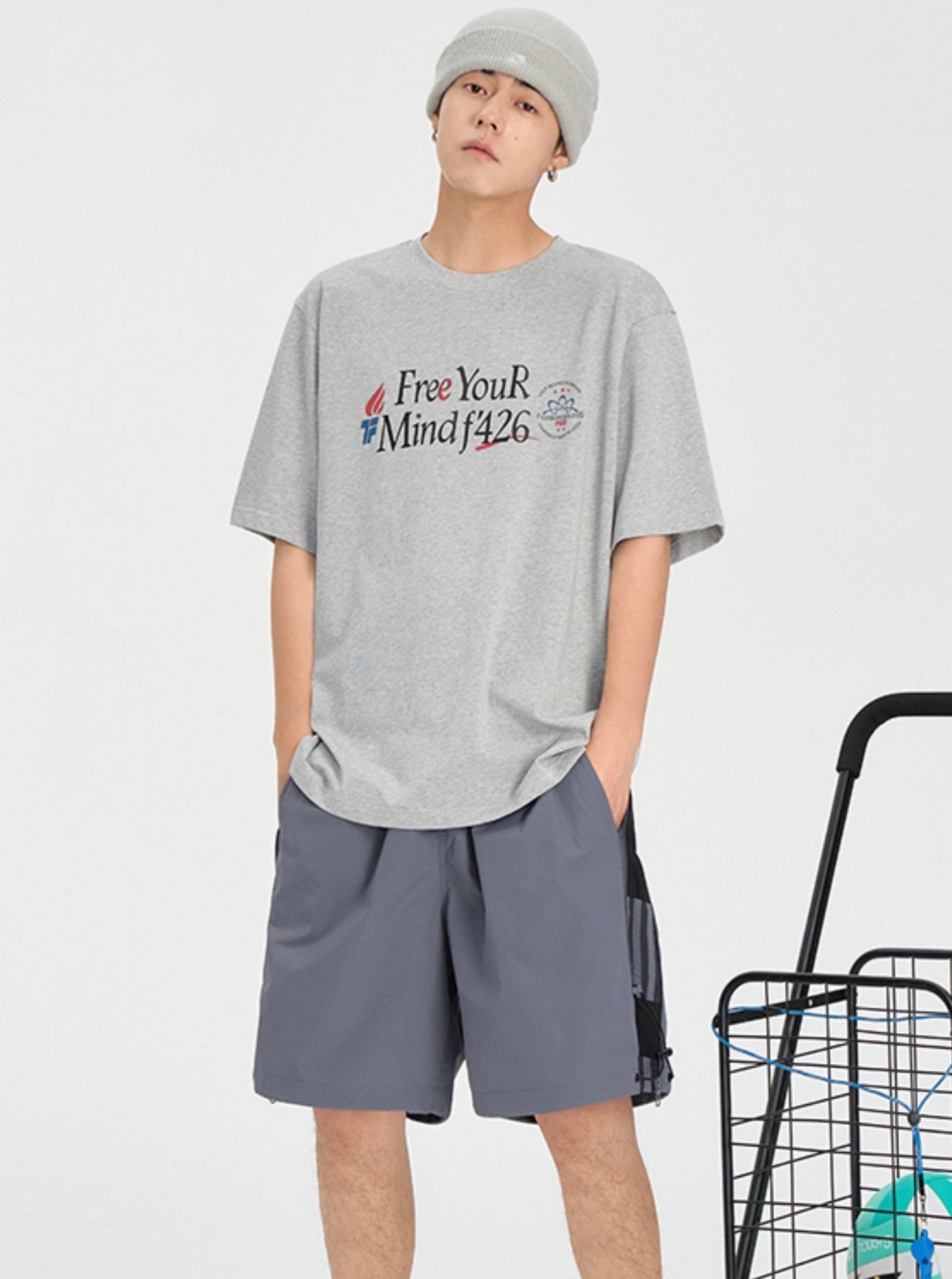 Loose Fit Slogan T-Shirt