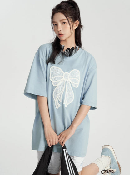 Lace Bow T-Shirt