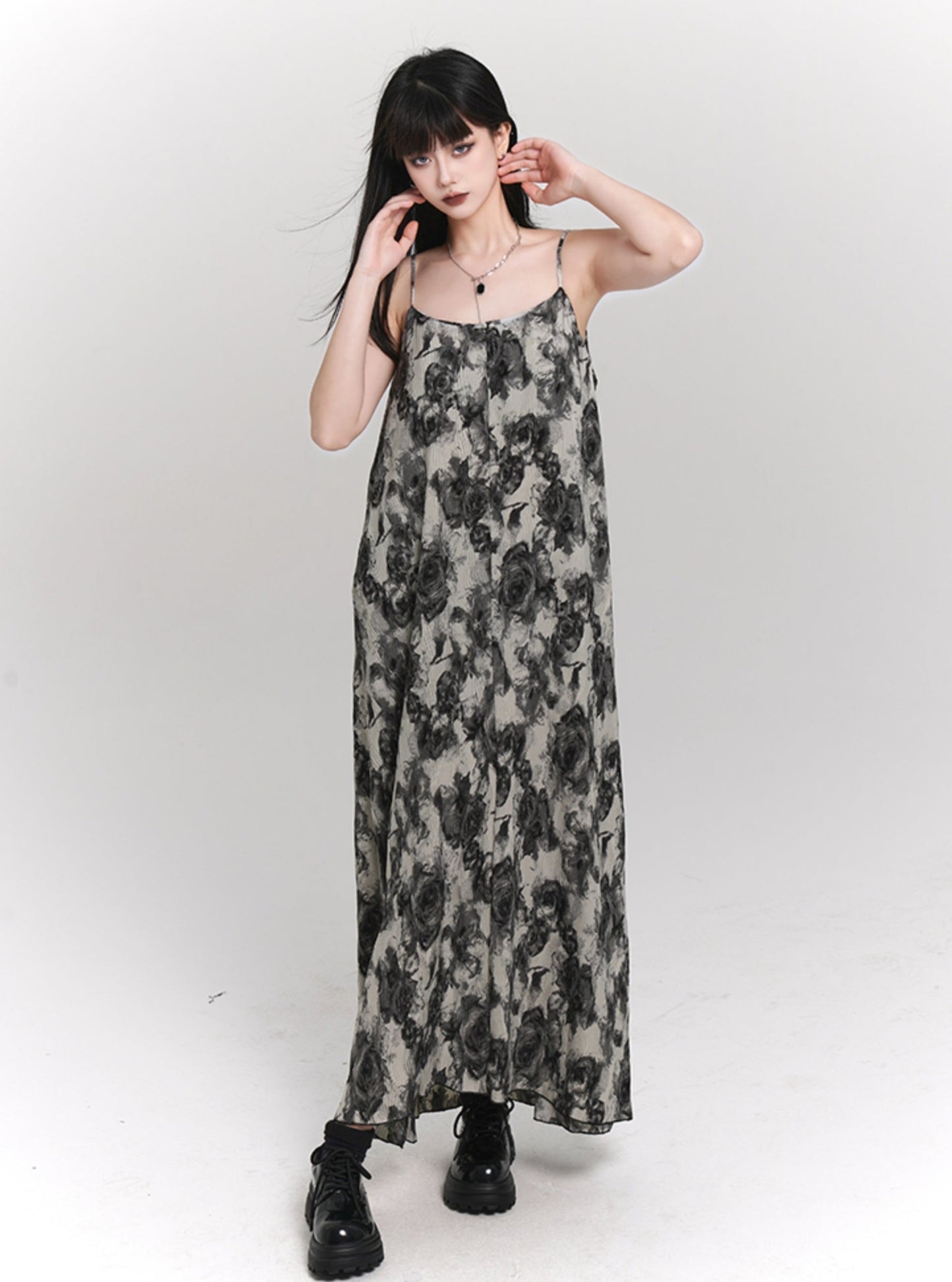 High-End French Slip Dress