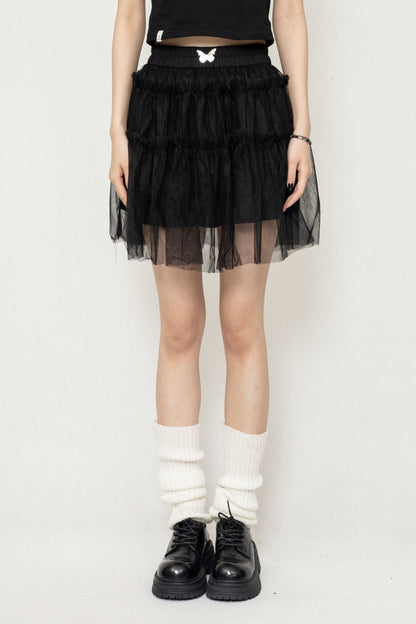 Puffy High Waist Ballet Skirt