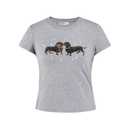 Pearl Dachshund T-shirt
