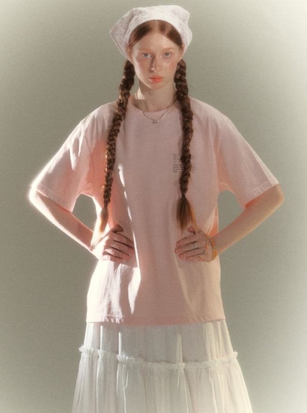 Letter Print T-Shirt