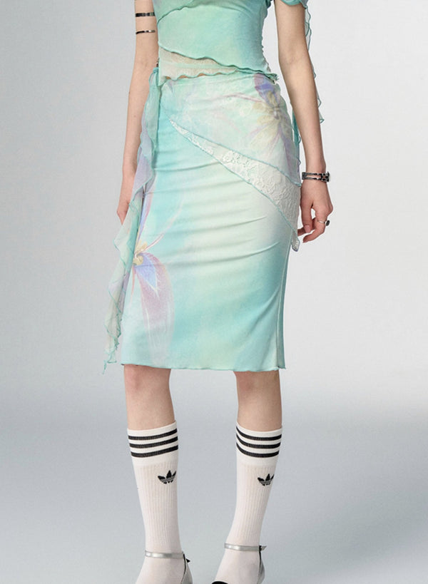 Chinese Fungus Edge Stretch Print Set-Up