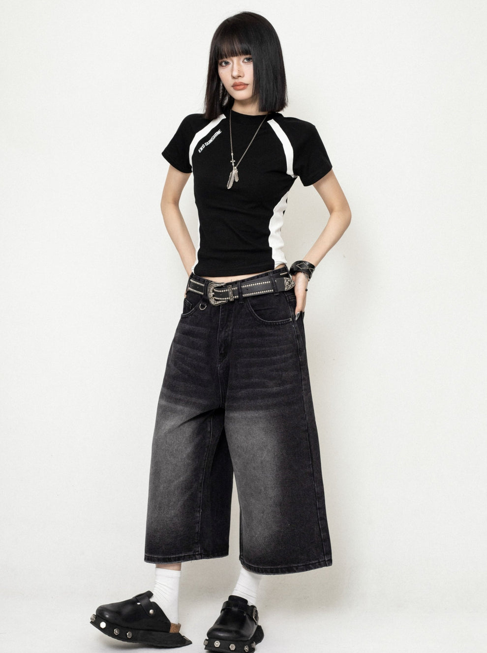 Black Short Sleeve T Shirt