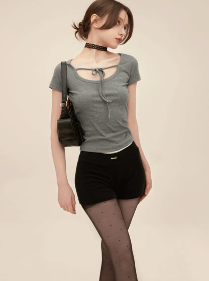 Vintage U-Neckline T-Shirt