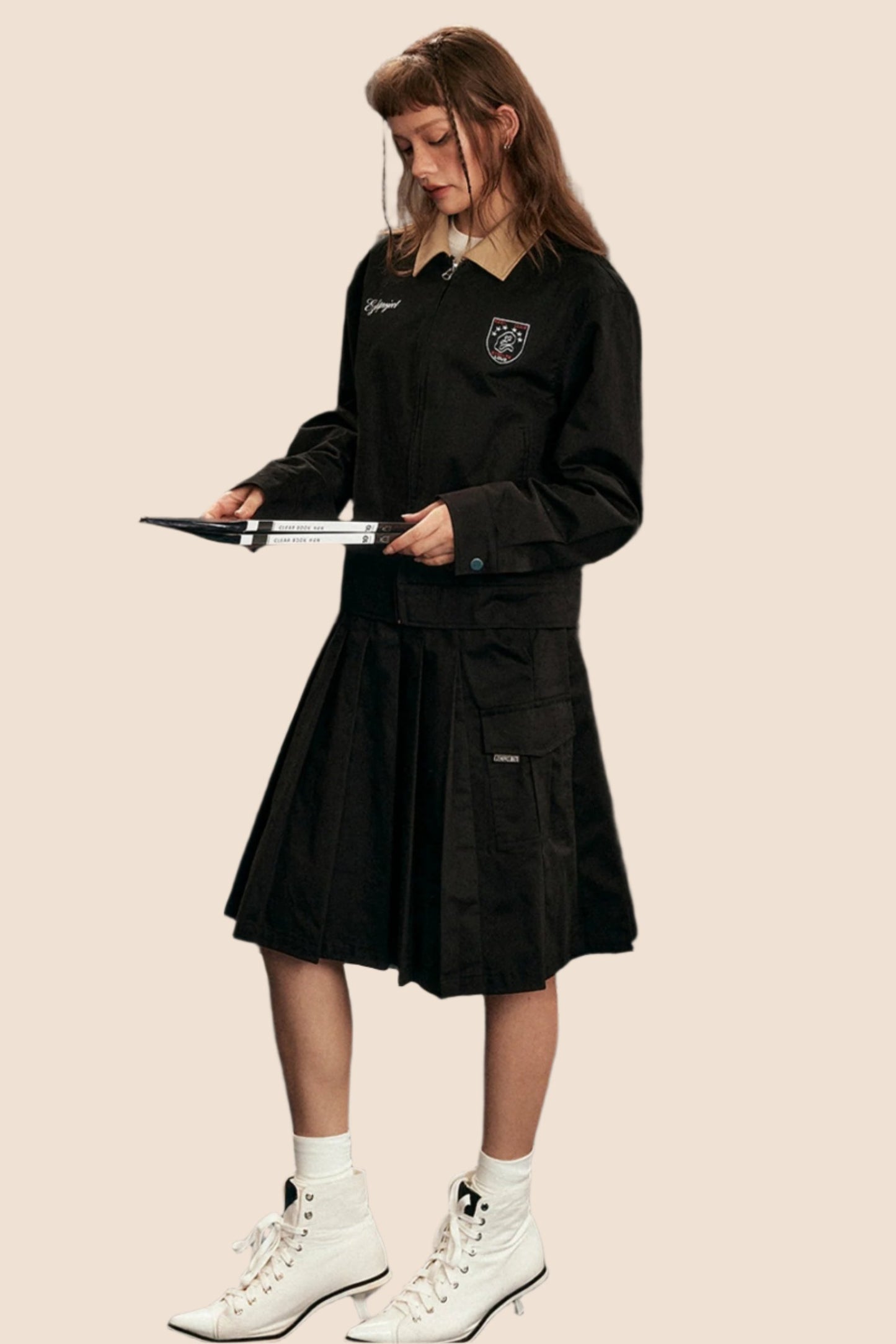 American College Jacket Two-Piece Set-Up